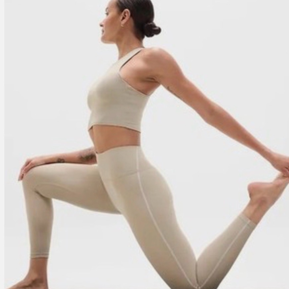 Athleta Light Beige Leggings